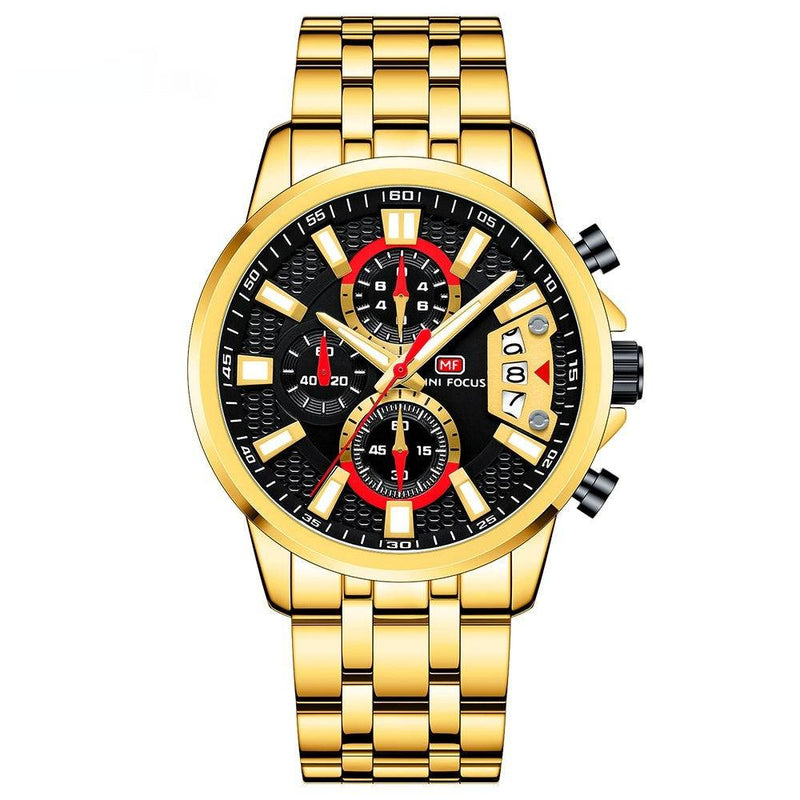 Personalized Waterproof Quartz Watch Magic Color Shell Multifunctional