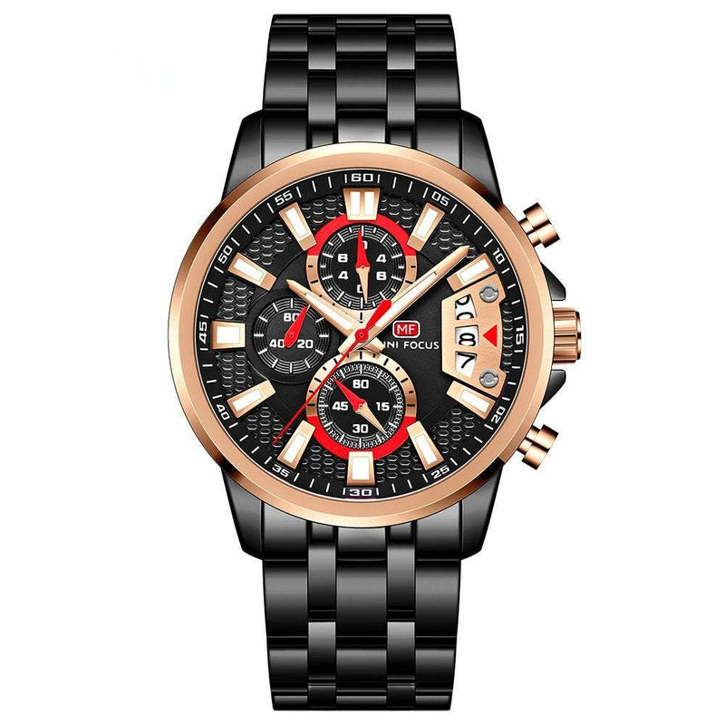 Personalized Waterproof Quartz Watch Magic Color Shell Multifunctional